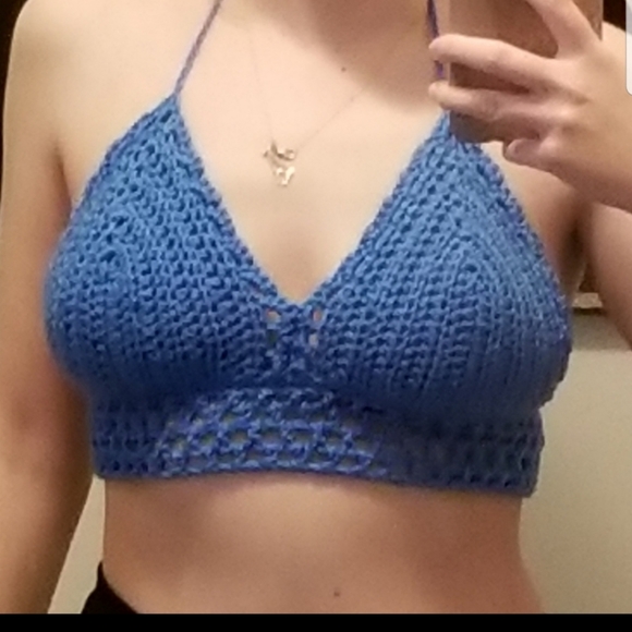 Crochet Bralette/Bikini Handmade - Picture 6 of 10